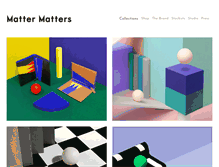 Tablet Screenshot of matterreallymatters.com